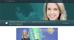 Desktop Screenshot of lizhorton.com
